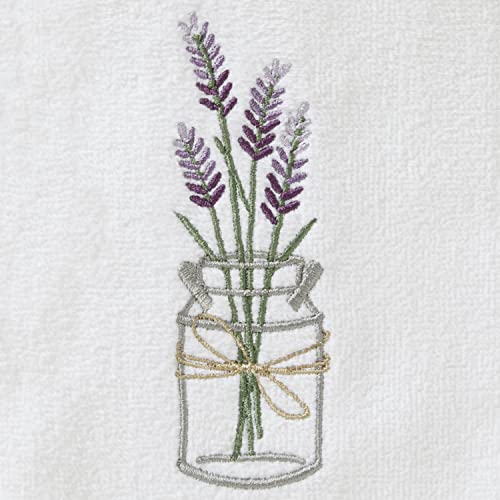 SKL Home by Saturday Knight Ltd. Hand Towel Set, Cotton, Lavender - Image 3