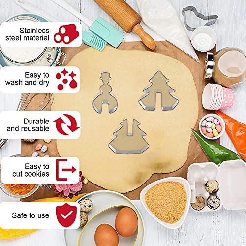 HONGECB 3D Casa di Marzapane Formine per Biscotti