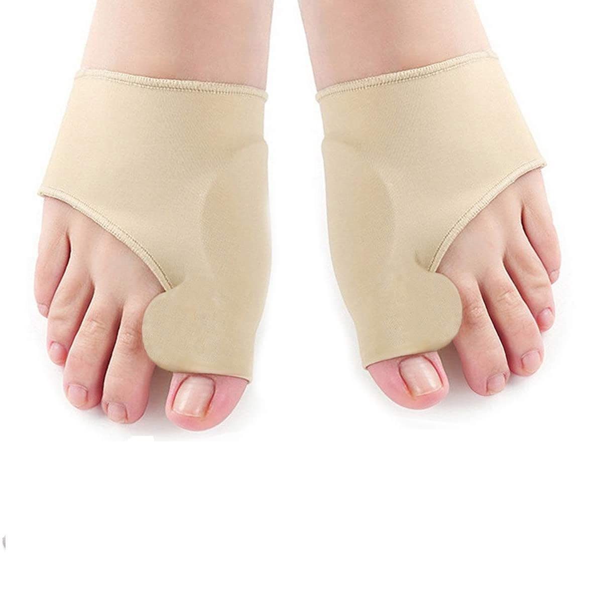 OAN Bunion Corrector for Women and Men Big Toe Bunion Pain Relief Corrector Bunion Socks Splint Pads Protector Cushion Guards Bunion Support Brace Separator Hammer Toe Corrector (2 Pairs) - Image 3 thumbnail