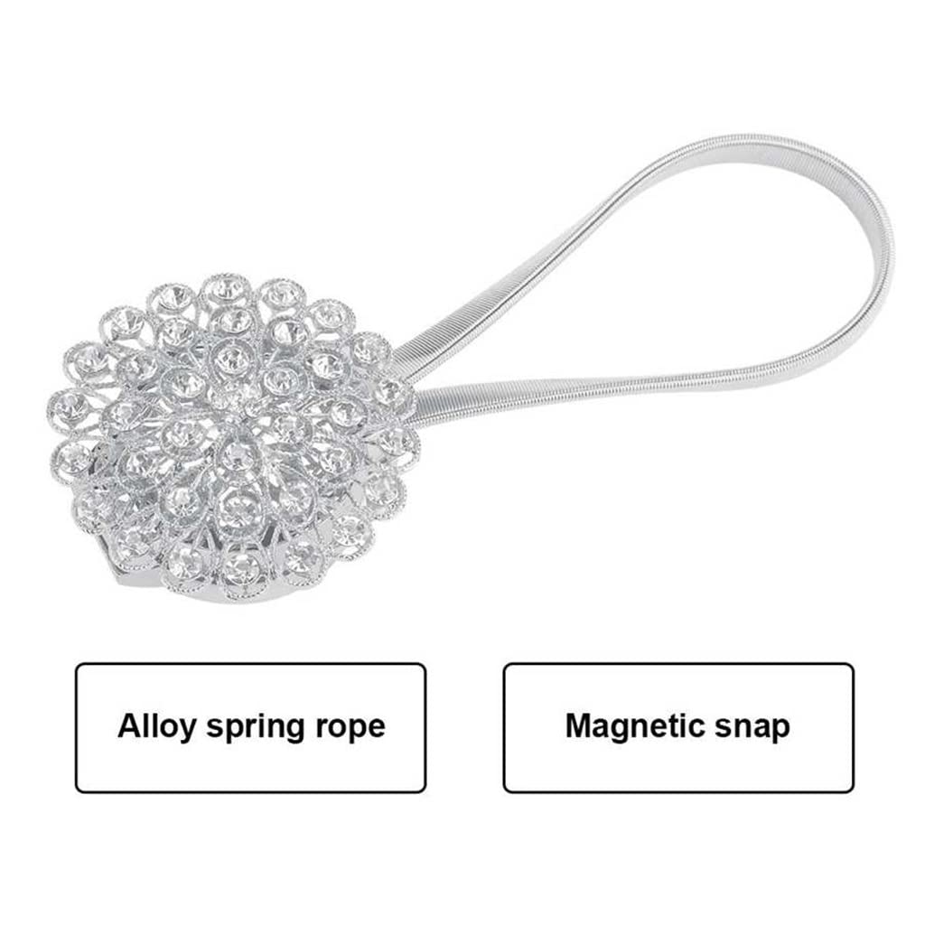 Krawat Do Zasłony Wygodny Wiązanie Do Zasłony Magnetyczny Klips Do Zasłony Klips Do Zasłony Uchwyt Do Zasłony