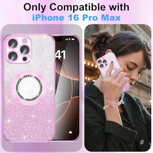 Coque iPhone 16 Pro Max antichoc avec sangle pour éviter les chutes