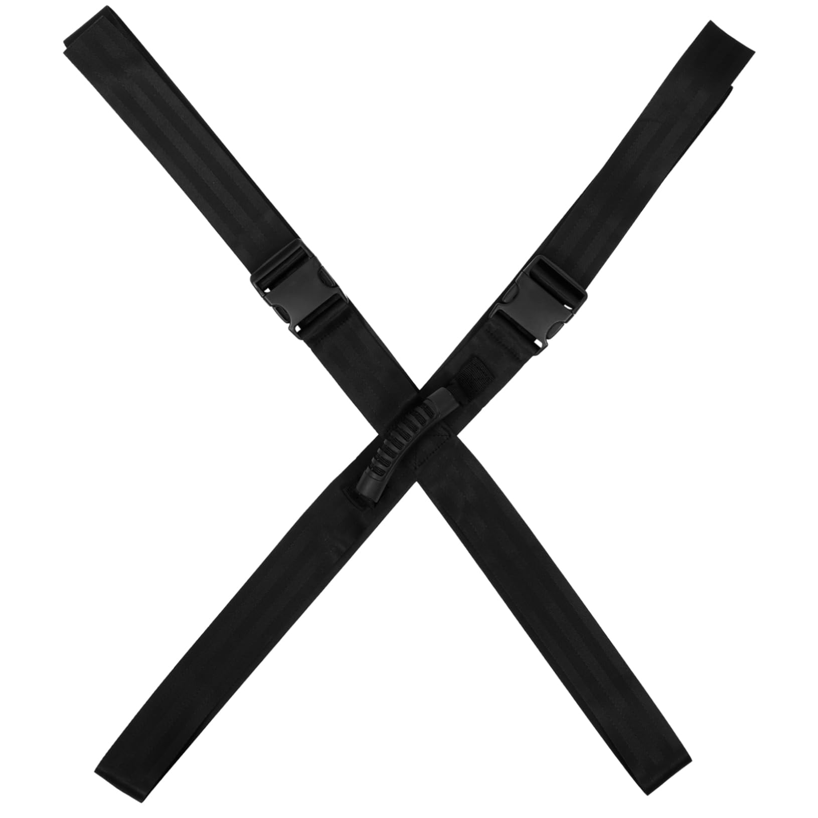 GALPADA 5 Juegos Correas de Equipaje Hebillas Maletas Bolsas Manejar Correa de Equipaje Correa de plástico para Equipaje Bandas de Maleta Correa de Amarre para Maleta poliéster Black