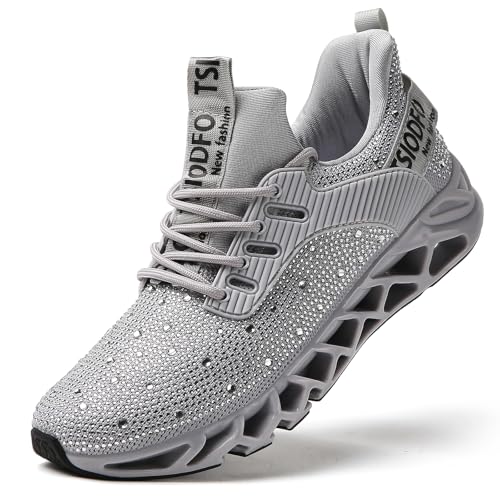 Image of SKDOIUL Women's Athletic Tennis Walking Shoes Fashion Sport Running Sneakers