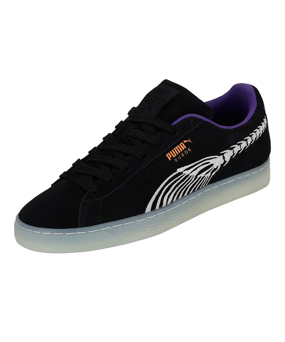 Puma Unisex-Adult Suede Haunted Black-Pristine-Pistachio Sneaker - 10.5 UK (38659601) (B0BT16ZL21) Amazon Price History, Amazon Price Tracker