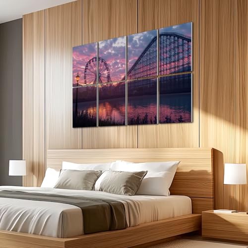 Paneles acústicos VVLUXIDECO 8 piezas, absorción de sonido, adhesivos, tamaño total 48"x32" miniatura 5