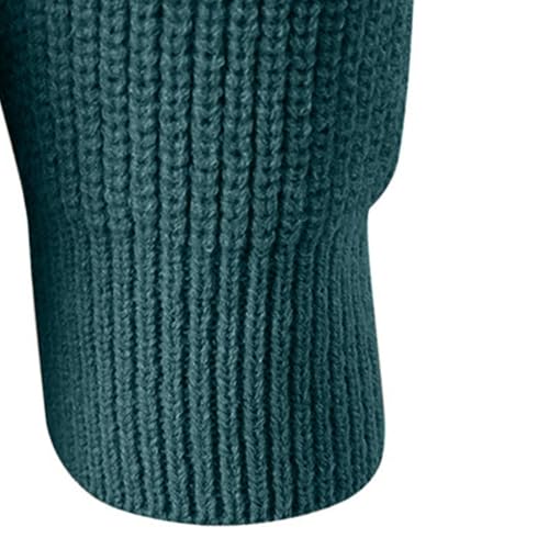 Men's Fashion Color Block Mock Neck Sweater, Long Sleeve Ribbed Knit Slim Fit Pullover Going Out Warm Sweaters4