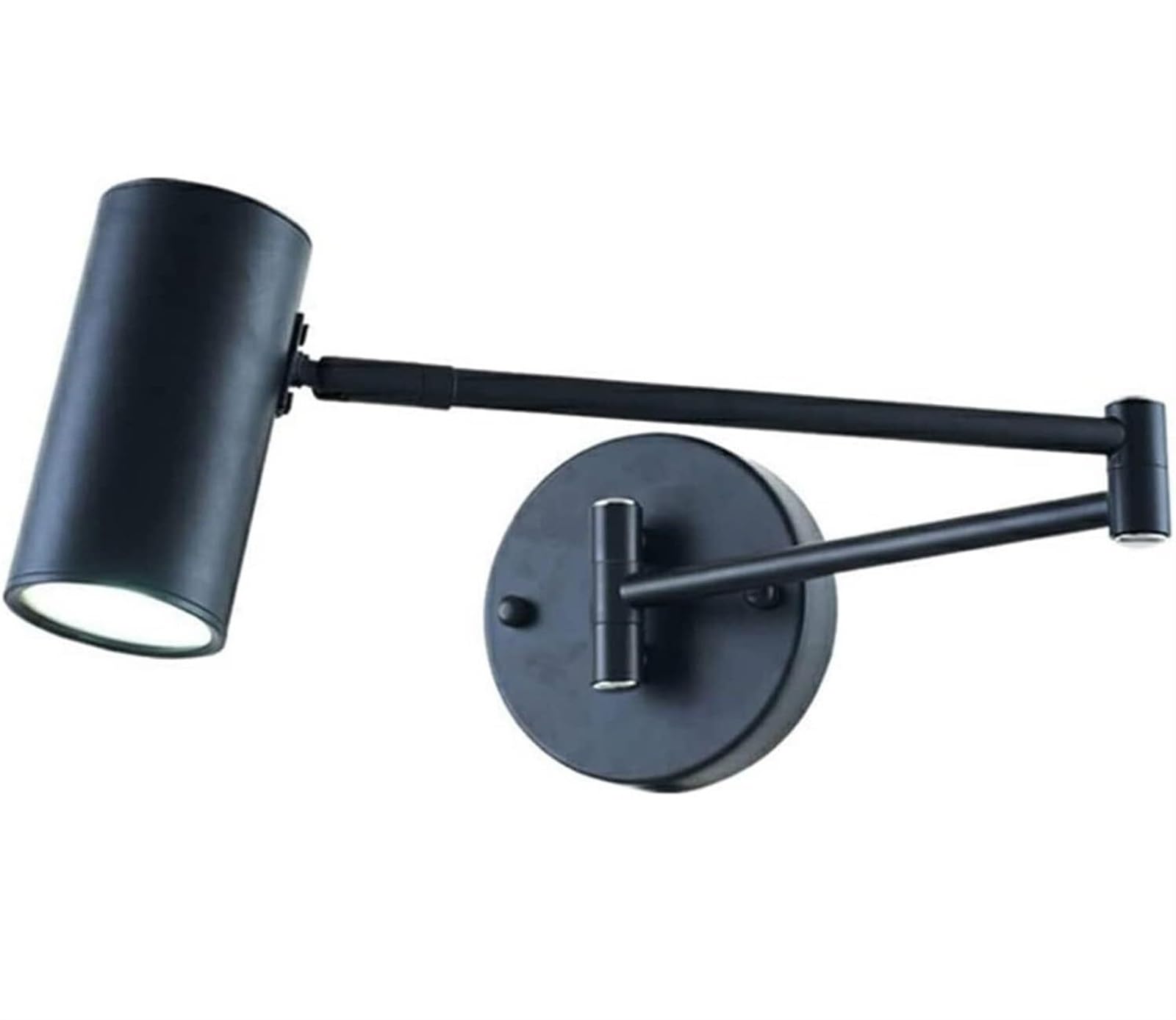 SXSCARKX Adjustable Wall Sconce Light Fixture, Swing Arm Lamp for Bedroom, Hallway, Hotel, Indoor Decorative Lighting Bedside & Living Spaces