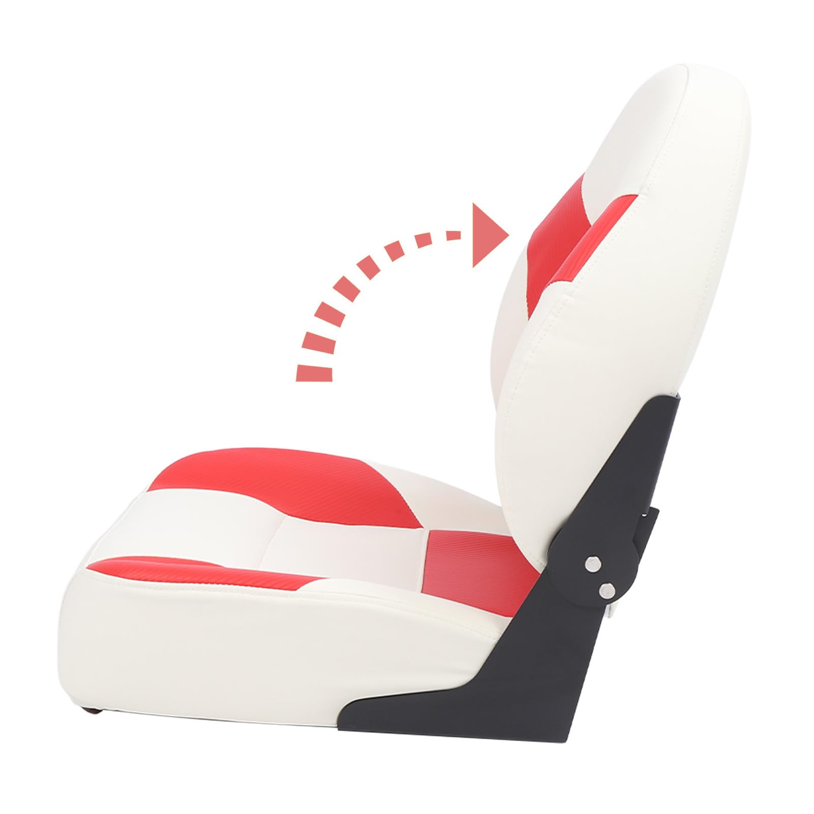 Water Resistant Sunproof Boat Captain Chair High Backrest Fold