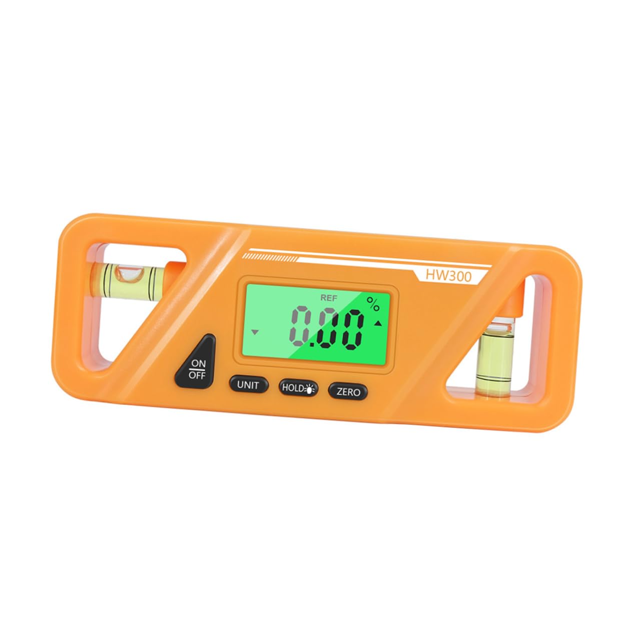 Medidor de Ángulo Digital Magnético, Pantalla Precisa, Naranja