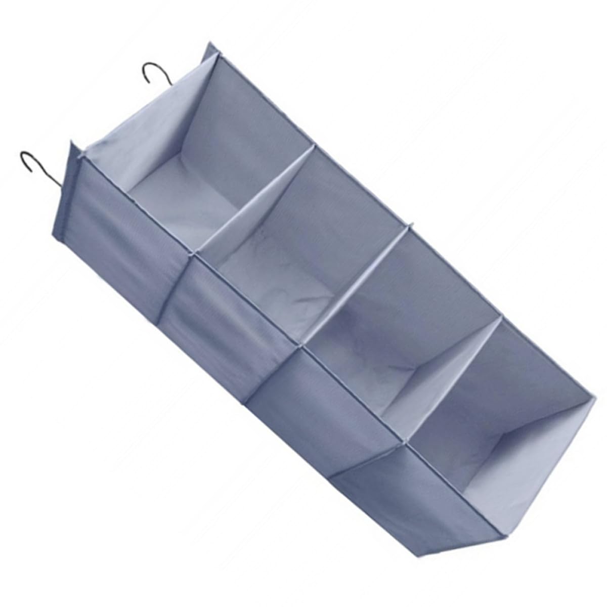 Organisateur de placard suspendu en polyester lavable à niveaux pour dressing