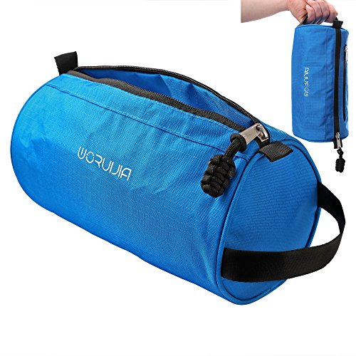 WORUIJIA Lightweight Travel Toiletry Bag & Dopp Kit,Blue