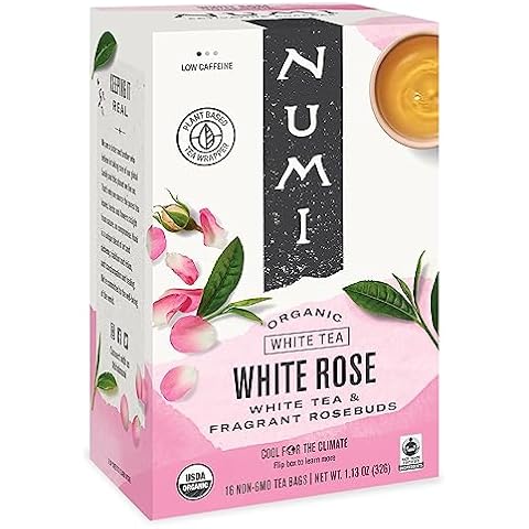 Numi Organic White Rose Tea Cover