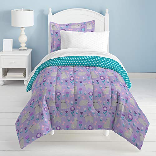 Dream Factory Cat Garden Comforter Set, Twin, Gray,2A862601Gy #TOP3