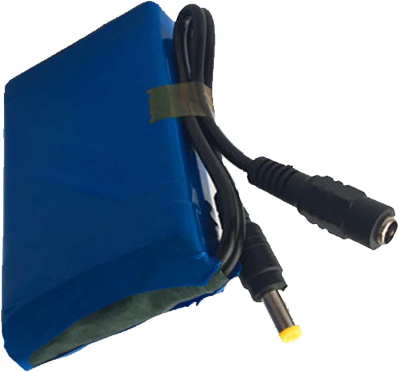 DC12V 5000mAh Lithium-ion Battery Portable Li-ion Battery Polymer Lithium Battery with Charger Suitable for All 12V Low Current Power Supply Equipment