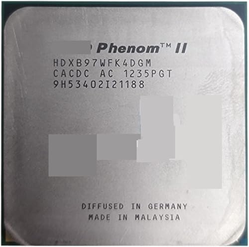CPU Phenom X4 B97 3.2Ghz Quad-Core Desktop CPU HDXB97WFK4DGM Socket AM3 Responsive and Powerful
