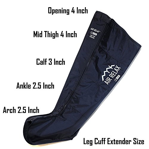 Air Relax - Extensor de Manguitos para Masaje por Compresión Neumática Secuencial para Piernas miniatura 4