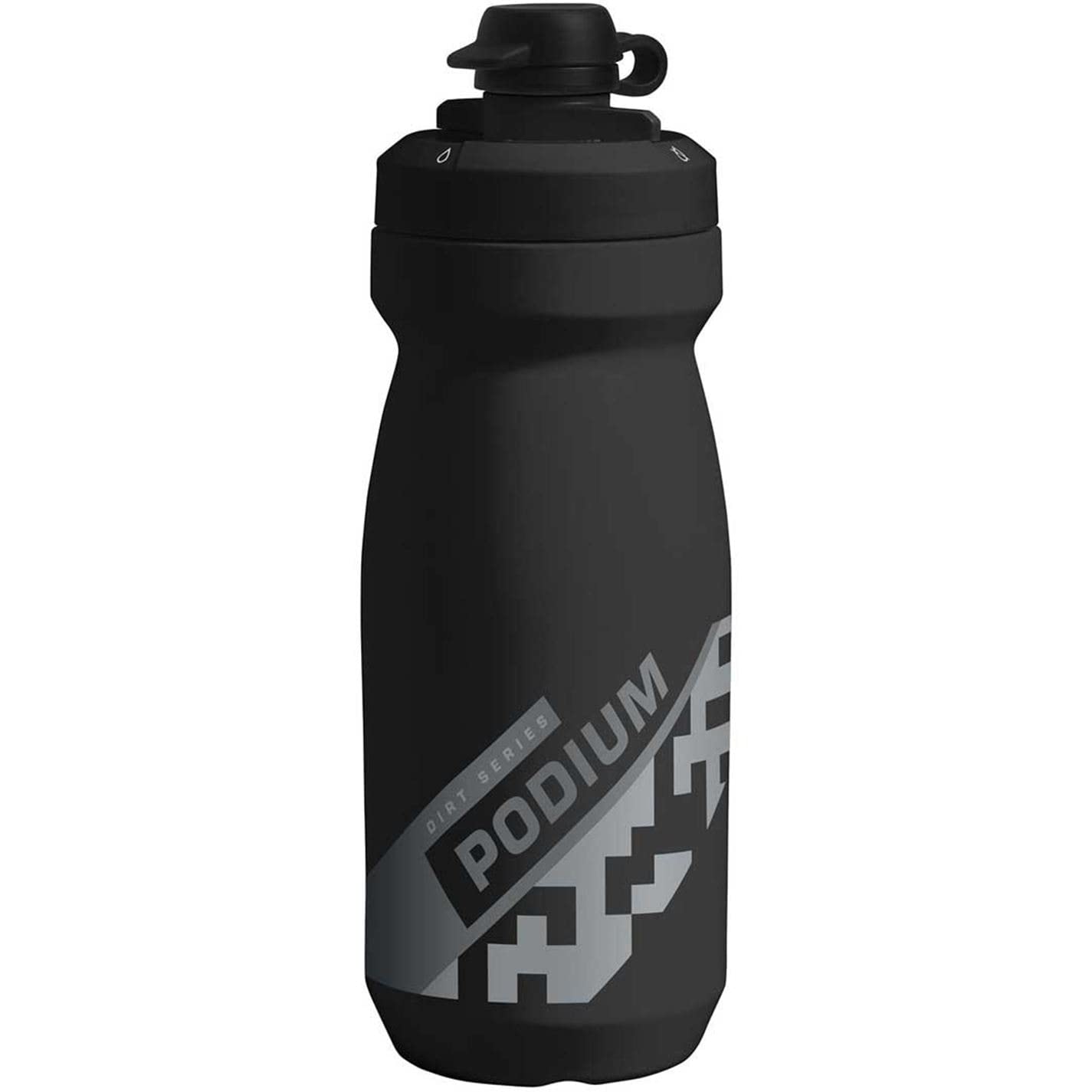 Camelbak Podium Dirt Series 21oz Black Bottle - 001 Black/Grey, N 1902001062