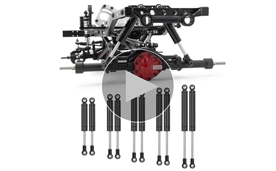 Amazon.com: RCLions 4pcs 110mm RC Shock Absorber Damper