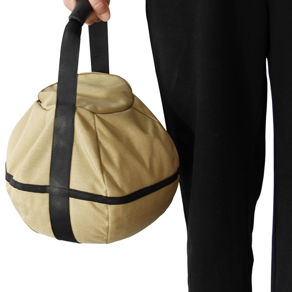 Sandbag,Fitness Power Bag Attrezzatura for l'allenamento con Sacco di Sabbia Portatile da 10 libbre, 20 e 30, Peso Regolabile Rivestimento Rimovibile