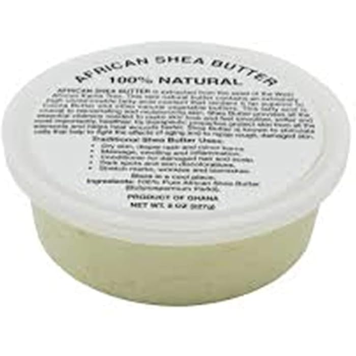 Buy Raw Unrefined African Shea Butter 8 Oz Ivory AAA Premium Shea