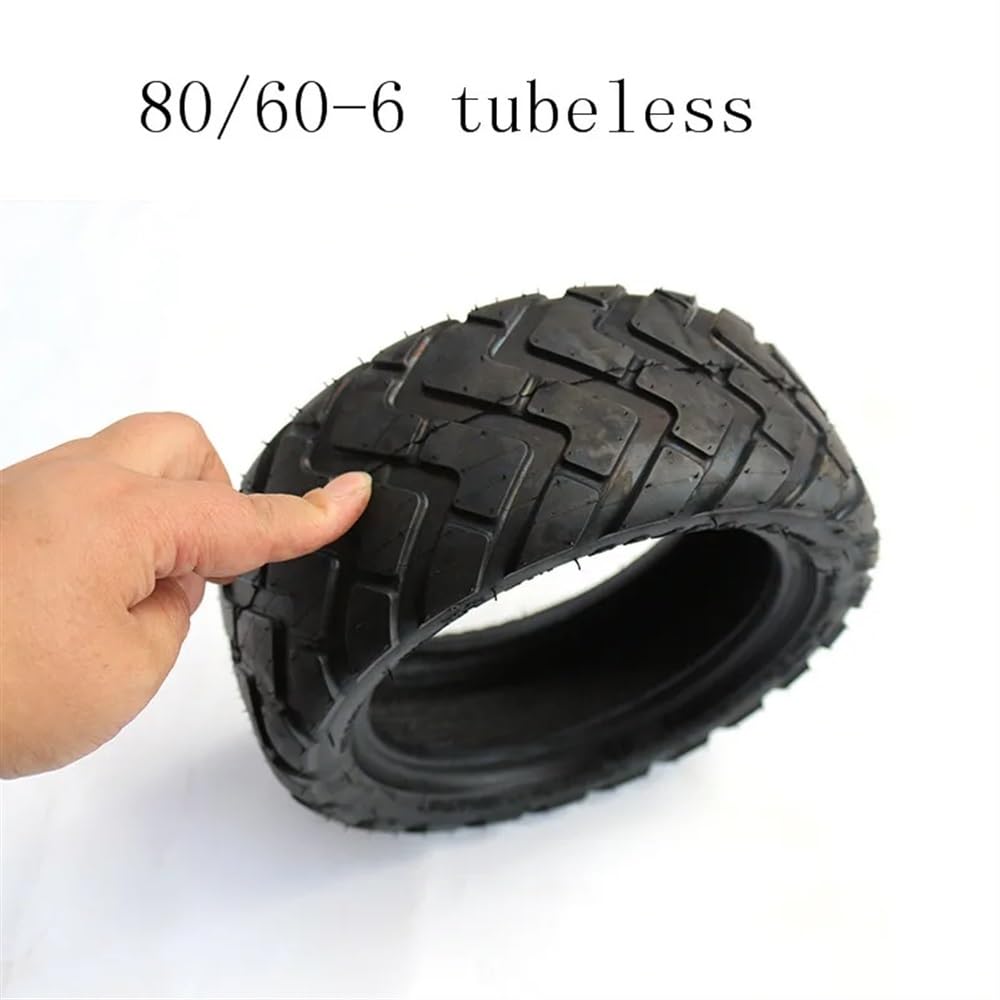 Ruota Monopattino Elettrico 80/60-6 Pneumatici tubeless Vacuum Pneumatico for motorino Motore E-Scooter