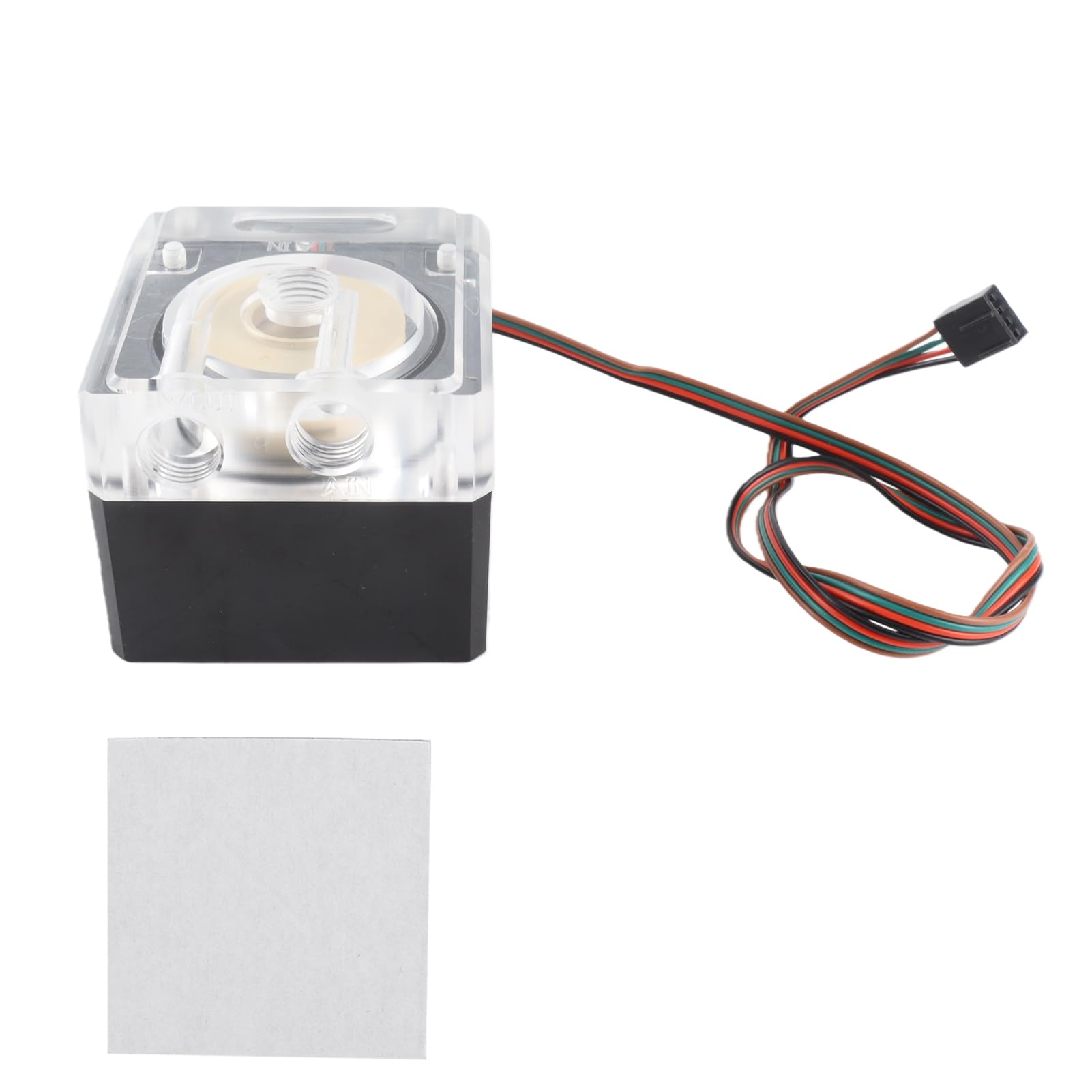lyrlody Bomba de Agua para PC Refrigeración 800L/H 4m Control PWM