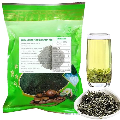 Primavera Maojian té verde 350g antes de la primavera Qingming té de hojas sueltas Pu-erh de montaña