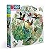 eeBoo 500 Piece Puzzle - Hummingbirds Jigsaw Puzzle for Adults, Circular with 23