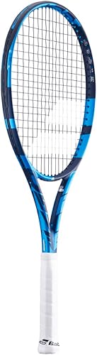 Miniatura 2 de Babolat Pure Drive Team - Raqueta de tenis (10. generación), ensartada con 0.66 onzas de White Babolat Syn Gut a tensión de rango medio