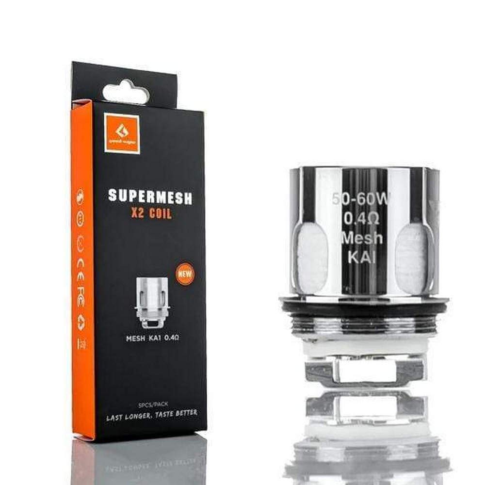 geekvape super mesh x1 coil GeekVape Super Mesh X1 Pack of 5 0.2 Ohm