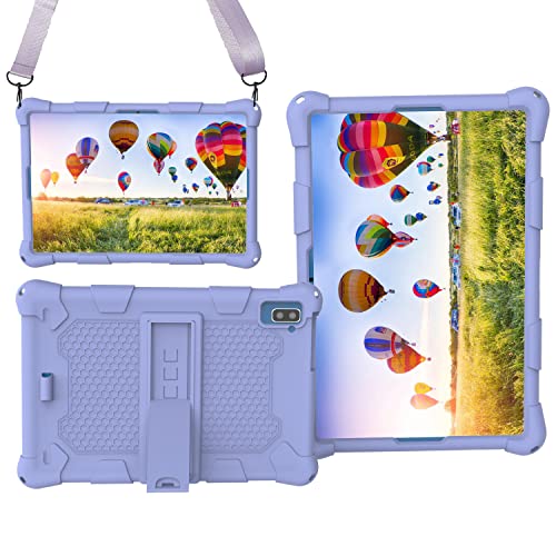 Housse 10 pouces violette pour tablette Teclast P20S et Dragon Touch Notepad 102