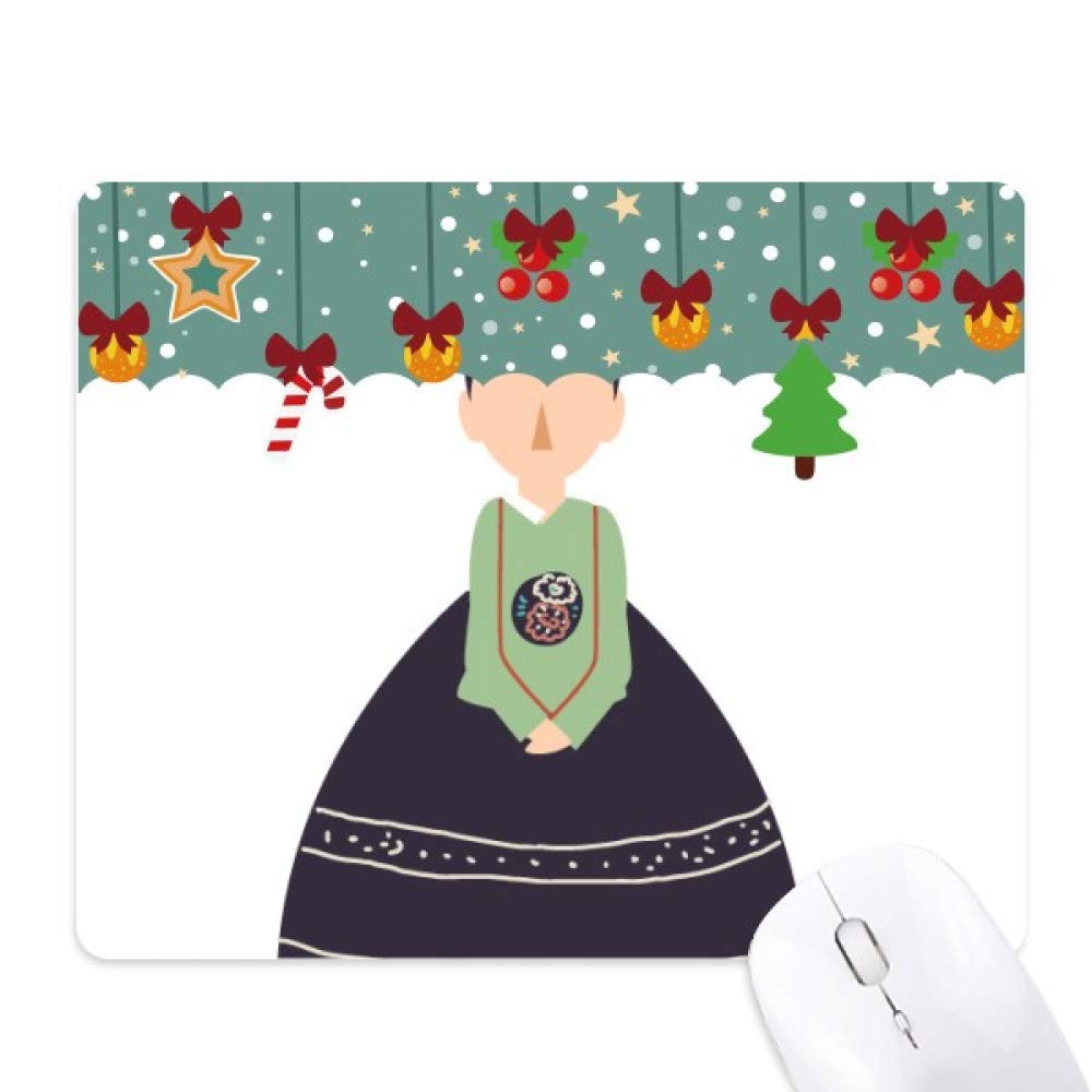 Tapis de souris de bureau en caoutchouc avec motif traditionnel de Corée - 5