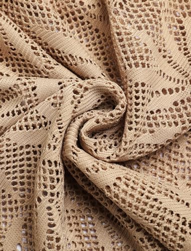 Image of ZAFUL Boho Beach Cover Ups for Women Sarong Coverups Sheer Bikini Chiffon Wraps Skirts for Swimwear