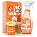 All Natural Bed Bug Spray -Non-Toxic Bed Bugs Killer - 2 Bottle Pack 16 oz + 1 oz Concentrate - Fast-Acting Beds Bug Killer | Kills Fleas and Mites