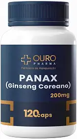Ginsg Pnx (extrato seco natural) 200mg - 120 cápsulas