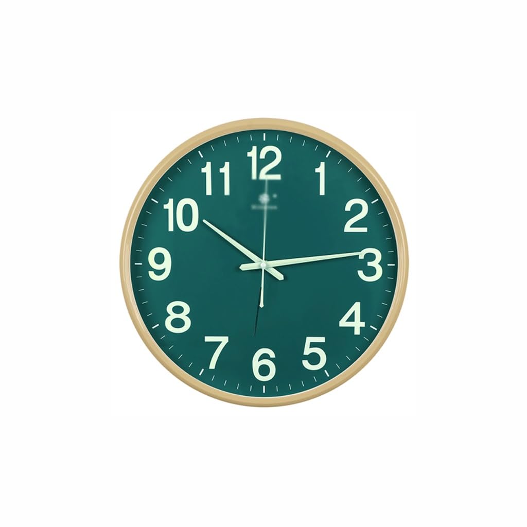 Eines A Silent Decorative Wall Clock Clock Wall Clock Living Room Household Wall Clock Hanging On The Wall Utomatic Time Easy To Read