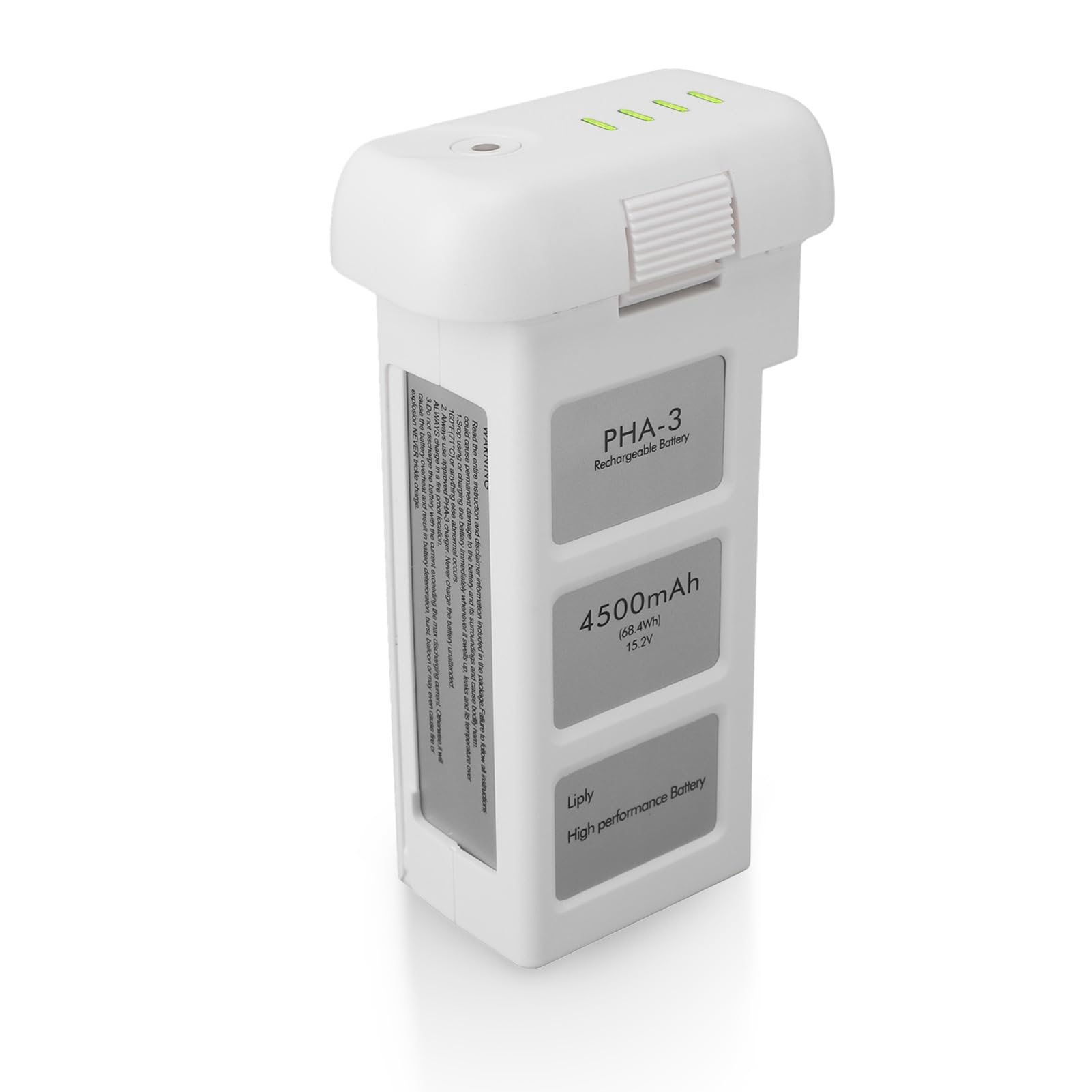 Replacement Battery 15.2V 4500mAh for Phantom 3, 3 Pro, 3 Advanced, 3 4K, and 3 SE Standard Intelligent Flight Battery