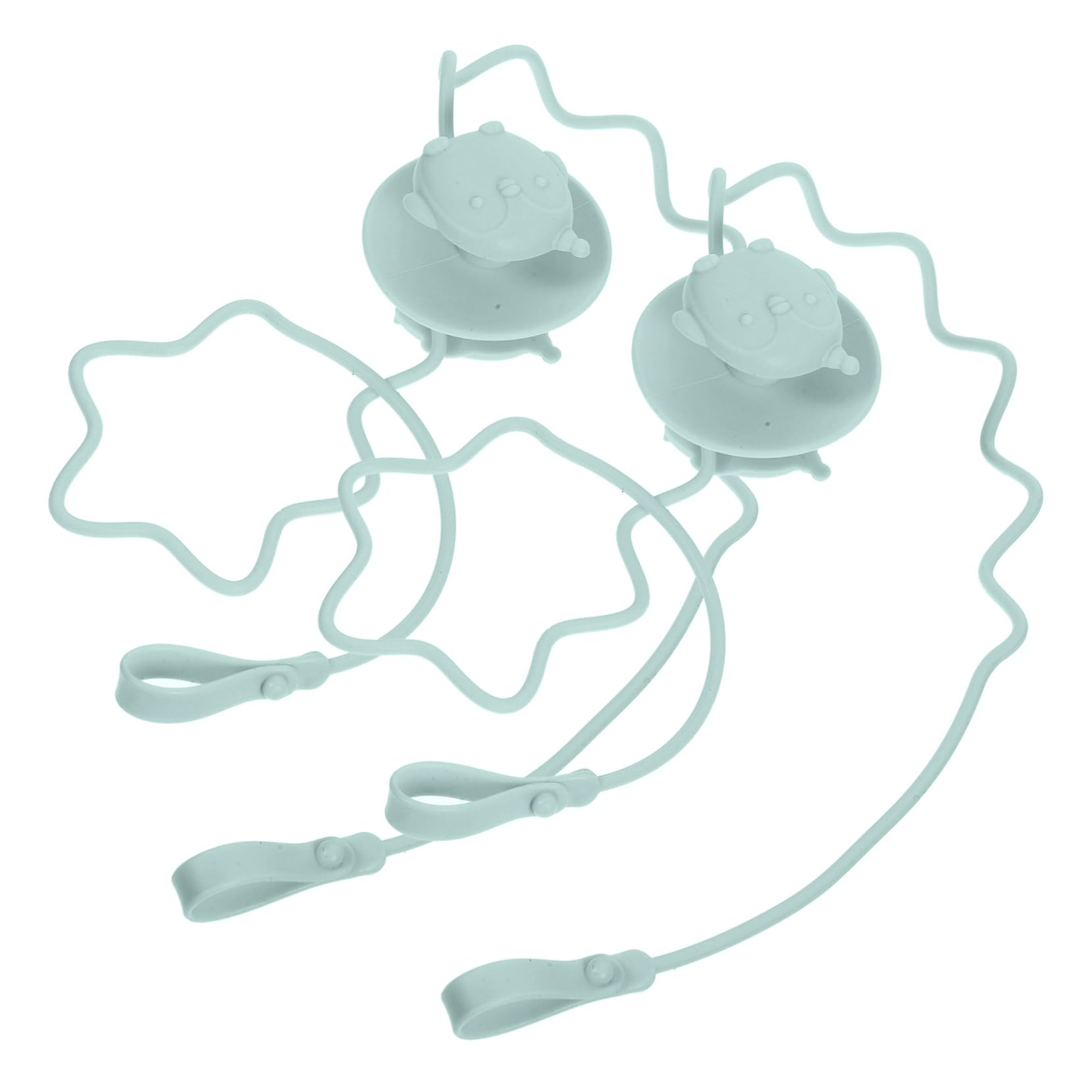 BESTonZON 1pair Utensils Holder Strap Cup Design for Forks Spoons Prevents Falling Keeps Clean for Mealtime Easy to Use and Secure