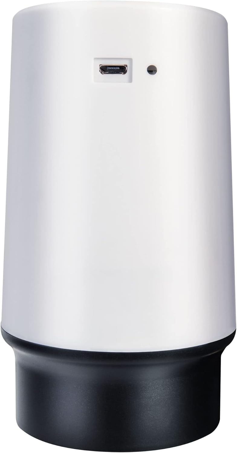 Ետ view of the Euro Home Electric Water Gallon Pump showing the Micro-USB charging port.