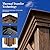 HOMPUS 12X16FT Hardtop Gazebo, Double Roof Gazebo with Galvanized Steel, Outdoor Metal Gazebos, Heavy Duty Canopy with Netting & Curtains, Patio Pavilion for Backyard, Garden, Deck, Drak Walnut