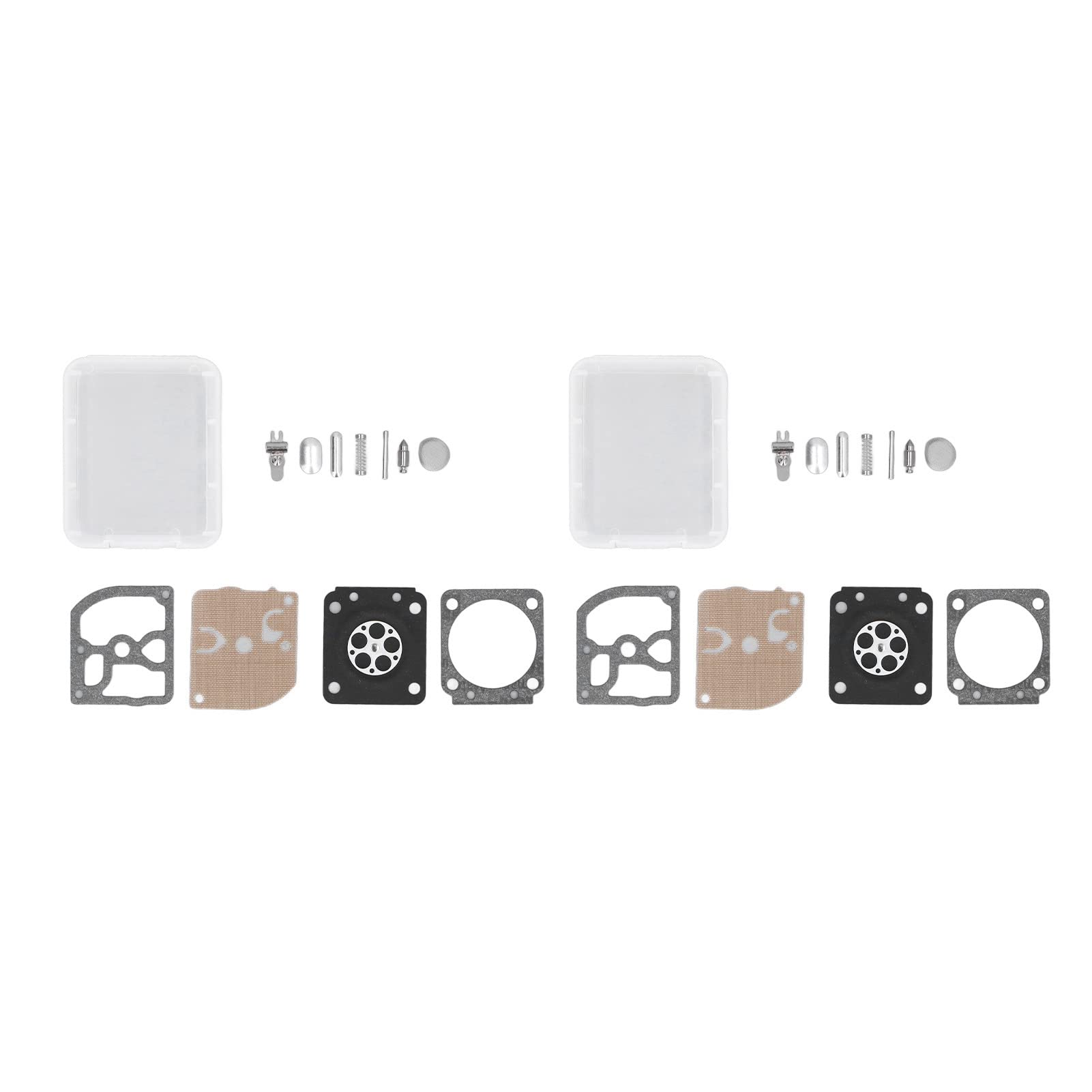 Kit Réparation Carburateur Pour Tronçonneuse FS350 FS400 FS450 - 2 Sets Joints Caoutchouc/Papier - Simple à Installer