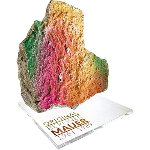 Original Berlin Wall Stone | Authentic Piece with Certificate of Authenticity | Handmade Directly from Berlin Manufacture Cover