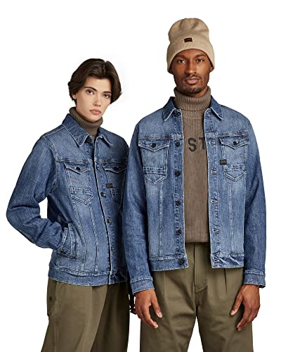 Image of G-STAR mens G-star Raw Men's Arc 3d Trucker Denim Jacket - Closeout