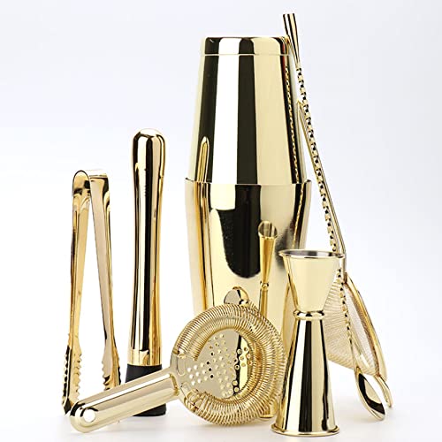 カクテルシェーカー 7点セット 550ml/820ml バーテンダー スノー カップ バーウェアツールセット マティーニ カクテル ステンレス製 最高ツール パーティーグッズ バーセット シェーカー 多用性 お酒 業務用 自家製