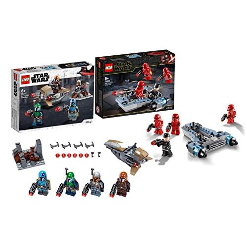 Legoo Lego Star Wars-Set: 75267 - Mandalorianer Battle Pack + 75266 - Sith Troopers Battle Pack, ab 6 Jahren
