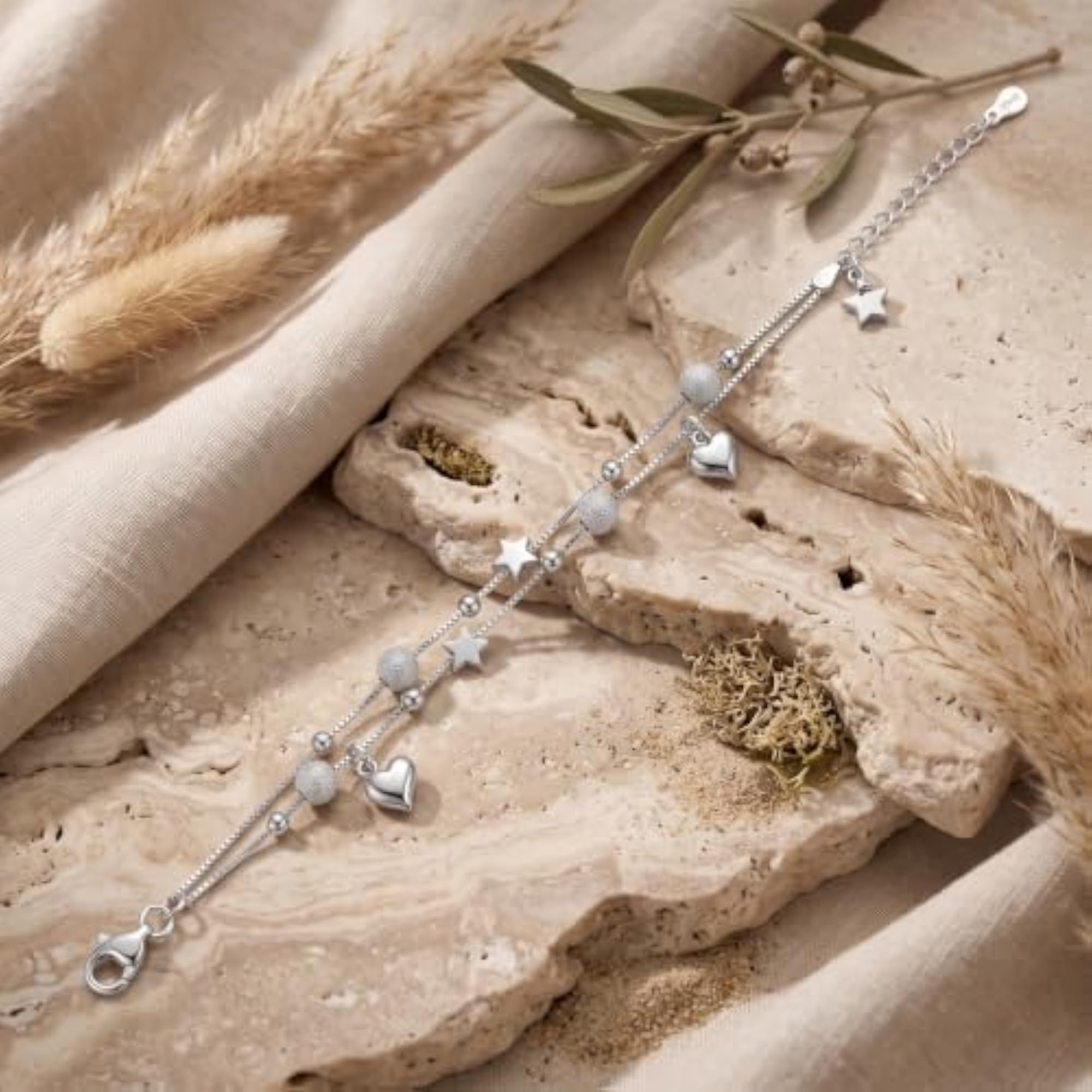 Women's 925 Sterling Silver Stellar Shine Bracelet with CZ Diamond