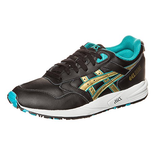 ASICS Femme Gelsaga Chaussures, Noir/doré, 36 EU
