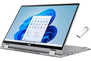 ASUS 2-in-1 15.6 Touch Screen Laptop: Powerhouse Performance and Seamless Versatility
