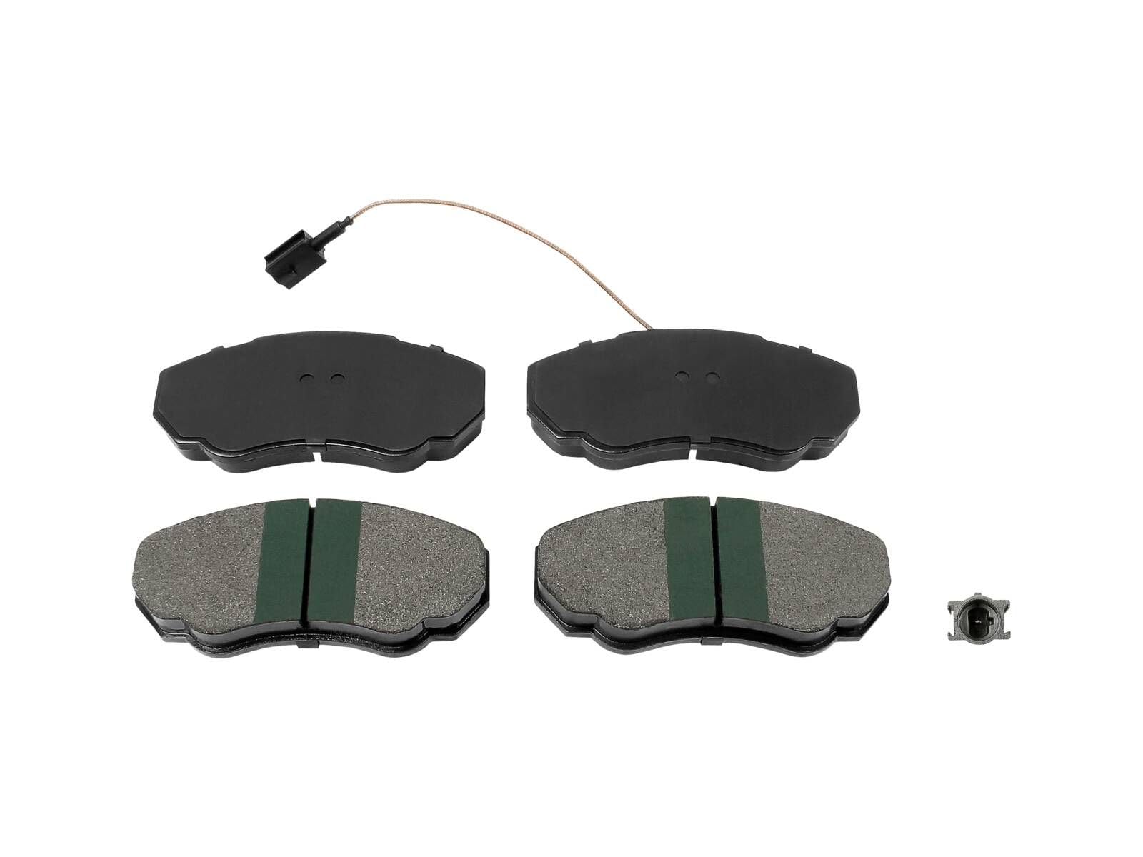 DT Spare Parts Juego de pastillas de freno Delantero 12.93105 Juego de pastillas de freno Compatible con FIAT DUCATO Caja/Chasis 244 DUCATO Autobús 244, Z DUCATO Furgón 244 DUCATO Caja/Chasis 230