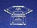 Patchwork of The Crosses 1 Inch -2 pc Set Templates - 1/8 Inch Thick